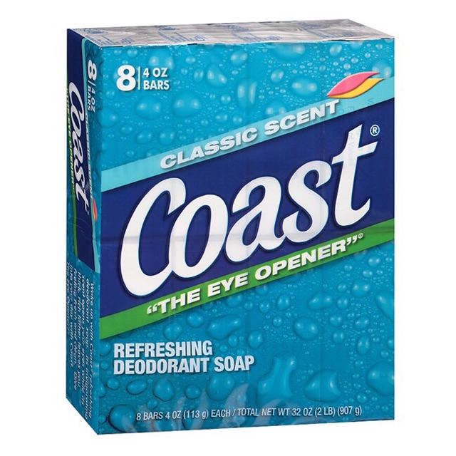 Xà bông cục Coast 113g