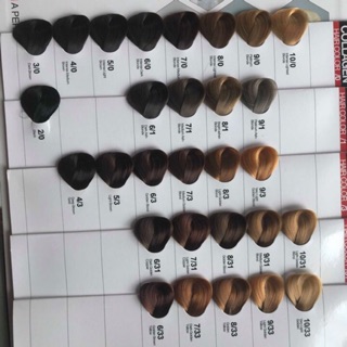 Thuốc nhuộm tóc hàn quốc + tặng kèm trợ dưỡng (60 màu)