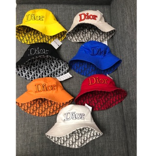 NÓN BUCKET 2 MẶT IN FULL - Diorrr