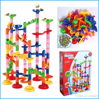 Đồ Chơi Lắp ráp mê cung 3 chiều, thả bi Marble run cho bé