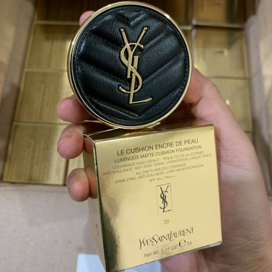 Phấn Nước YSL Le Cushion Encre De Peau Luminous Matte