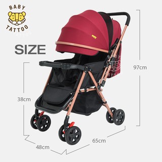 Xe đẩy duke - Xe đẩy 2 chiều cho bé