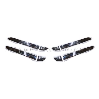 Tay cửa kona hàn quốc màu bạc - 3837