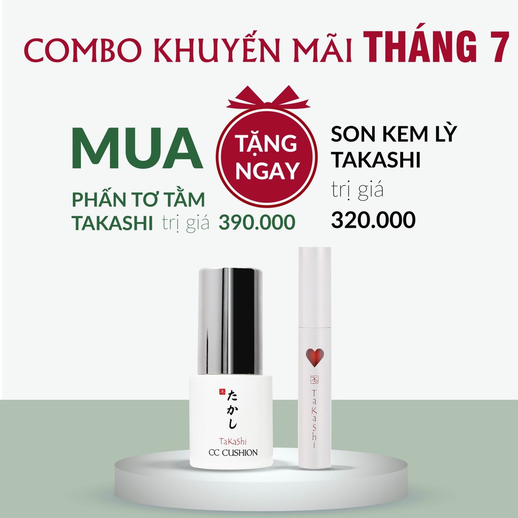 Phấn nước CC CUSHION Takashi Nhật Bản