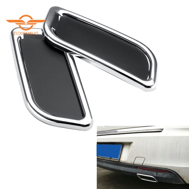 Bộ 2 Miếng Dán Cản Sau Xe Hơi Chất Lượng Tốt Trang Trí Cho Citroen C4 C5 Elysee