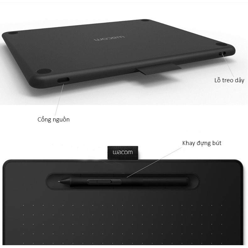 Bảng Vẽ Điện Tử Wacom Intuos CTL-4100/K0-C Kết Nối OTG Với Điện Thoại Android