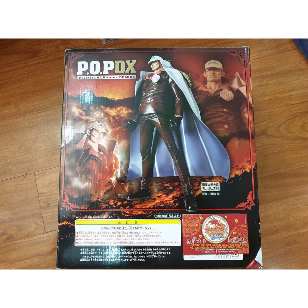 Mô hình One piece chính hãng - Akainu P.O.P