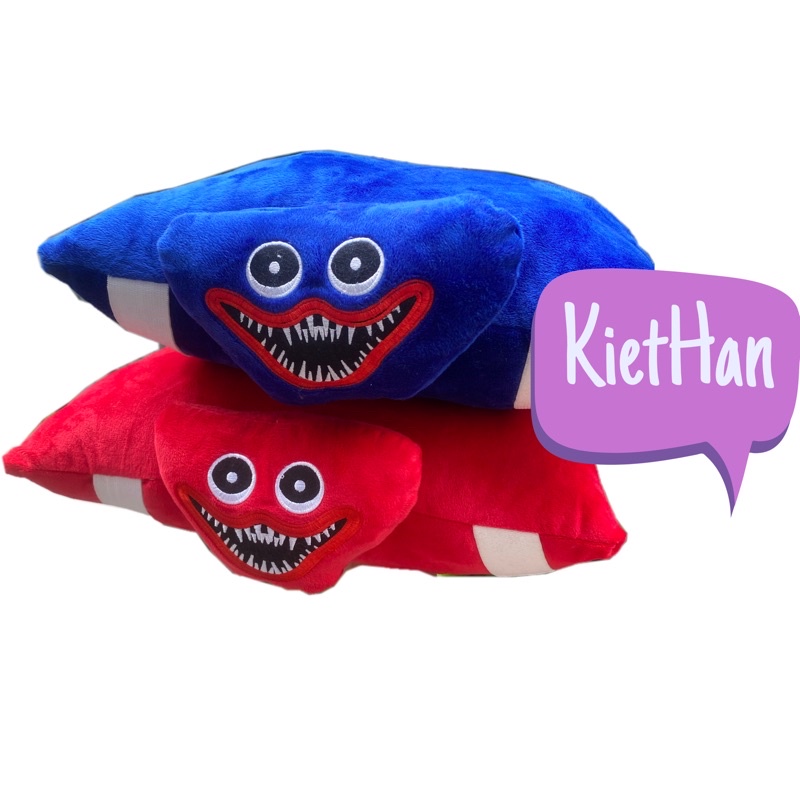 Gối xe máy Wuggy Poppy play time loại đẹp kèm hình thật