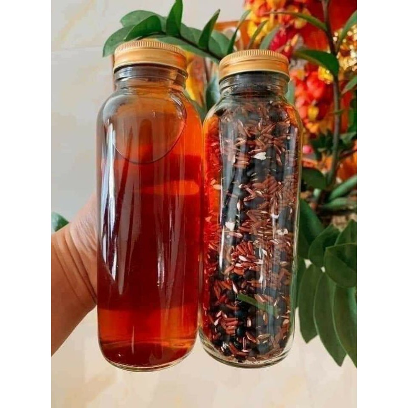 Trà gạo lứt huyết rồng