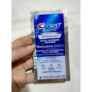 Miếng Dán Trắng Răng Crest Whitestrips