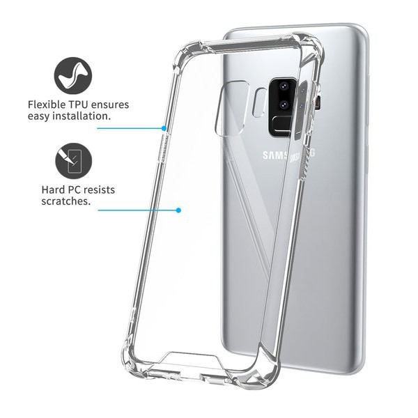Ốp lưng trong chống sốc Samsung S9 S9 Plus hiệu Rock
