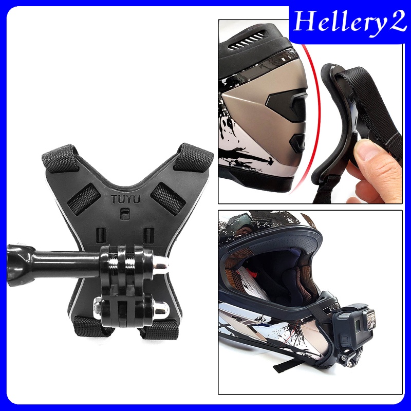 [HELLERY2] Helmet Chin Mount Holder For GoPro Hero 9/8/7/6/5/4 Sports Camera