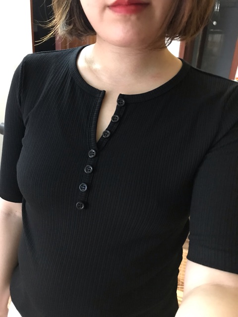 [ Ảnh thật] Áo len tăm cúc | BigBuy360 - bigbuy360.vn