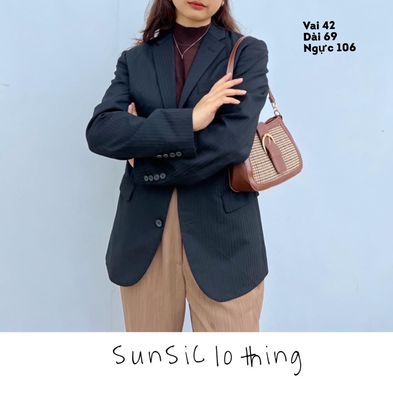 Áo blazer menswear secondhand made in Japan