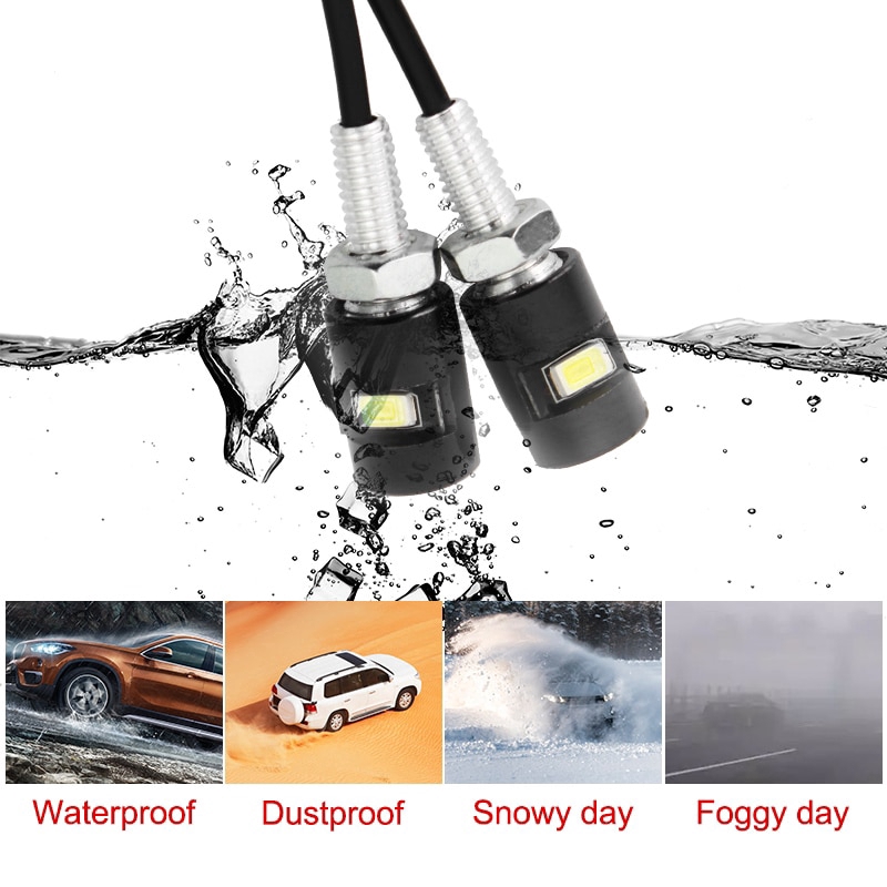 Set 2 đèn tín hiệu xe máy dài 70cm SMD LED 12V tiện dụng chất lượng cao