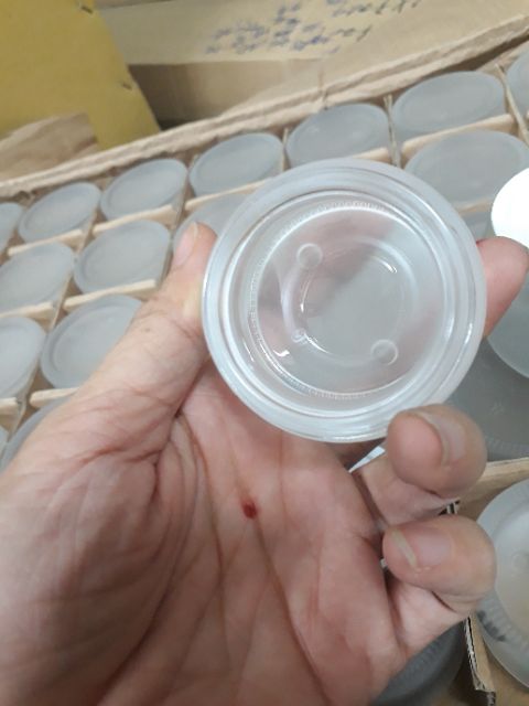 Hủ vỏ thủy tinh phủ mờ 30gram và 50gram