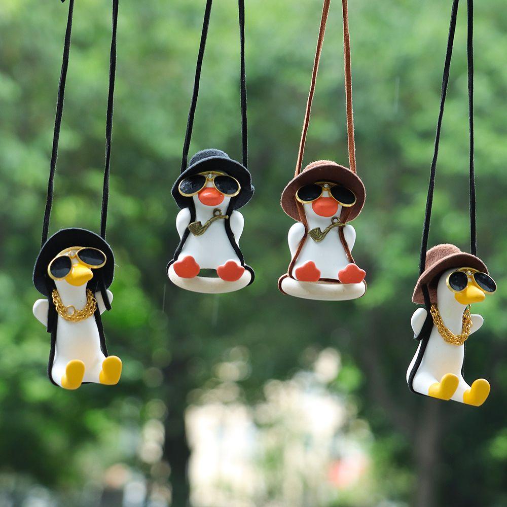 Phụ Kiện Treo Trang Trí Hình Chú Vịt Hoạt Hình Sáng Tạo