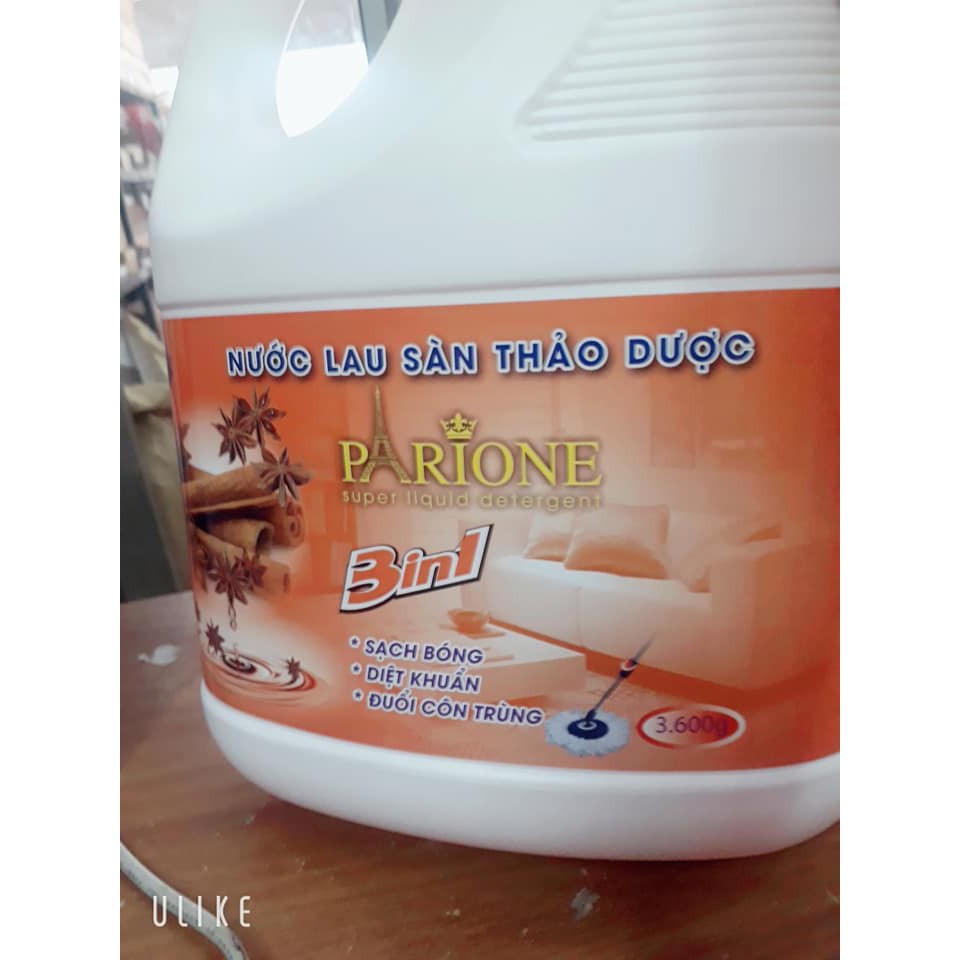 NƯỚC LAU SÀN THẢO MỘC HƯƠNG QUẾ LOẠI 3.6 LÍT