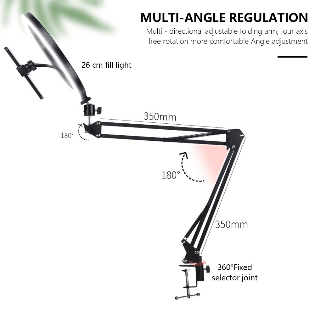 🌈kho sẵn sàng Giá đỡ chân máy cho giá đỡ điện thoại di động Phụ kiện có đèn vòng cho máy ảnh điện thoại thông minh | BigBuy360 - bigbuy360.vn