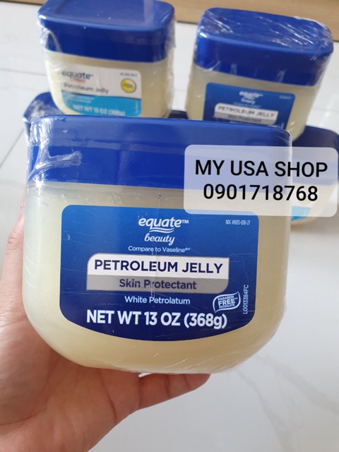 Sáp Dưỡng Ẩm Da Equate❤Sáp Dưỡng Ẩm Equate 100% Pure Petroleum Jelly 106g/368gr
