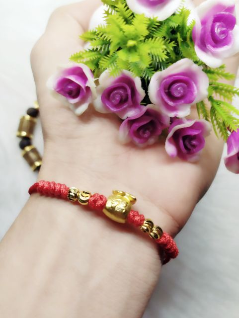 [Giá Sỉ] Vòng Chỉ Đỏ Mix Charm Bạc Túi Tiền Đem Đến May Mắn Tài Lộc | BigBuy360 - bigbuy360.vn