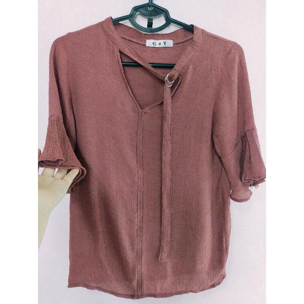 Áo 2hand Sơ Mi Kiểu Chất Mát Size M Mã A20