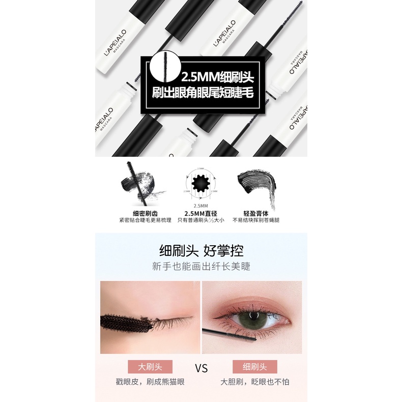 [Hàng mới về] Mascara LAPEIALO làm dày mi chống thấm nước và mồ hôi cao cấp | BigBuy360 - bigbuy360.vn