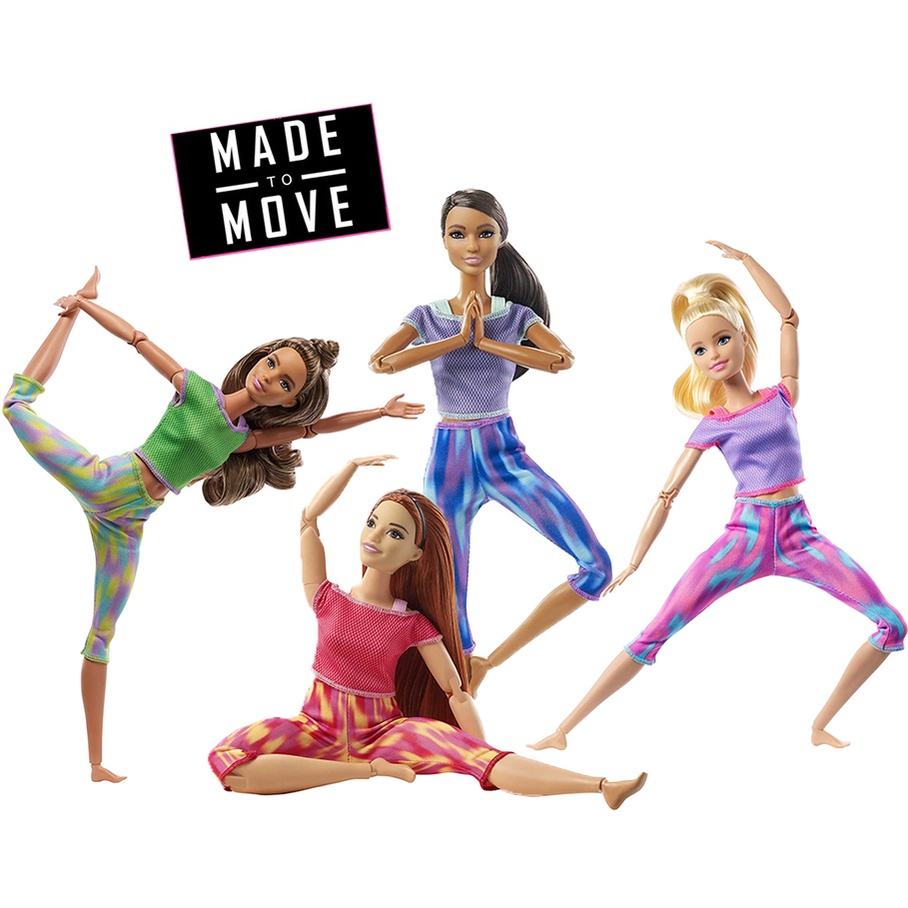 Búp Bê Barbie Khớp Made to Move 2021