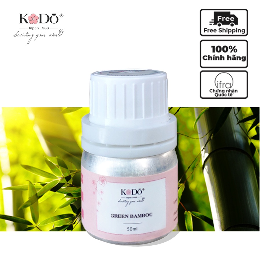 Tinh Dầu Nước Hoa Nhập Khẩu Thơm Phòng Nguyên Chất Kodo Green Bamboo - 10ml/50ml/110ml