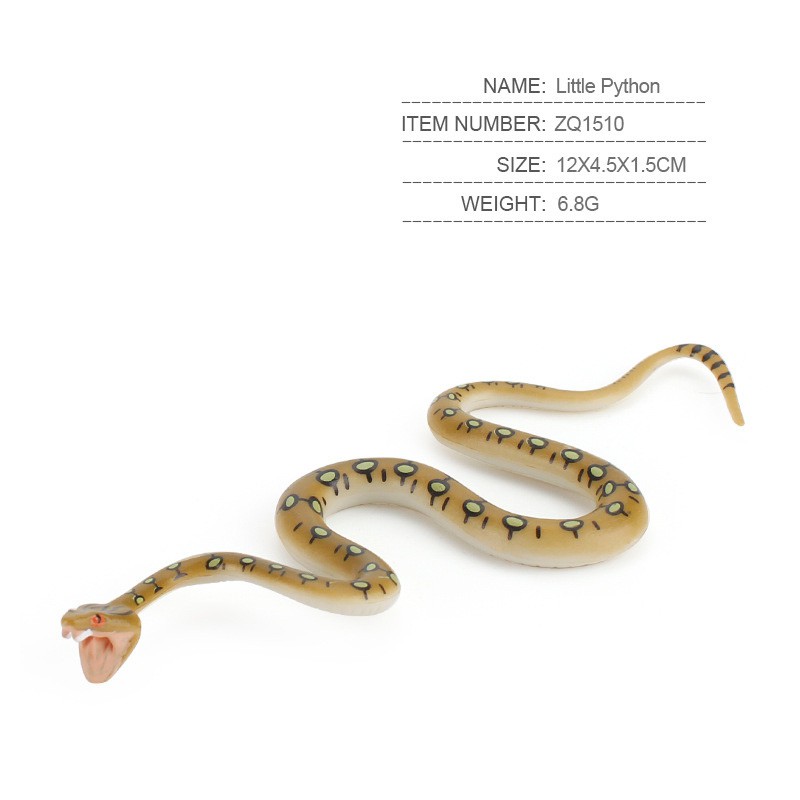 Mô Hình Rắn Hổ Mang Đồ Chơi Nhiều Màu Cho Bé