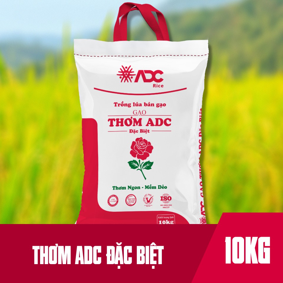 Gạo thơm đặc biệt ADC túi 10kg