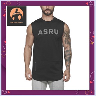 Áo sát nách nam tập gym, chạy bộ ASRV 100% cotton