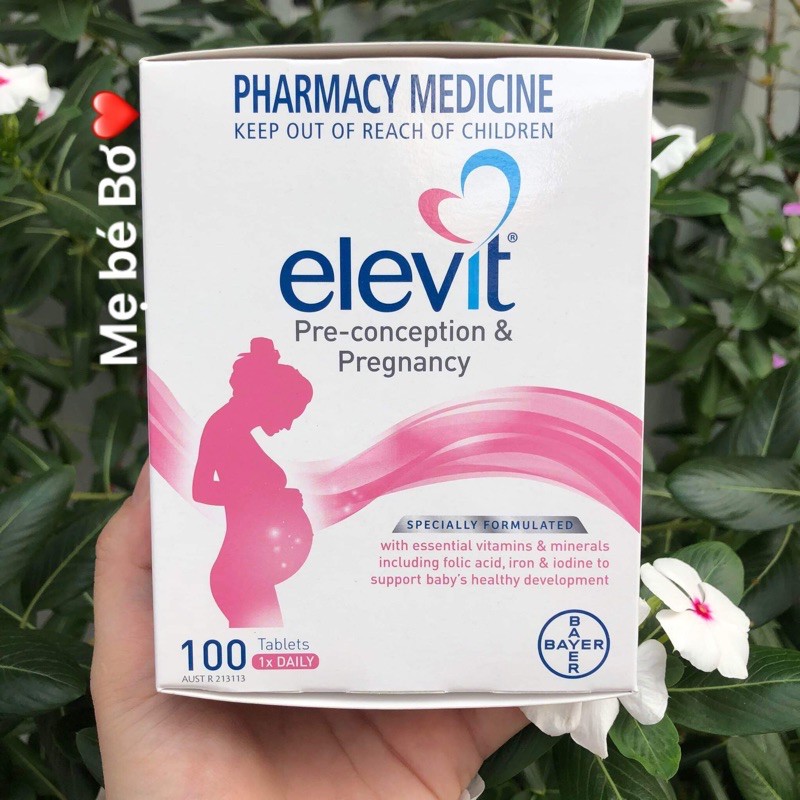 Vitamin tổng hợp ELEVIT bầu Úc hộp 100viên