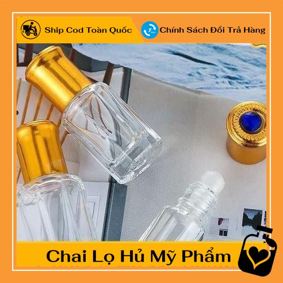 Vỏ chai lọ bi lăn 3ml/6ml - vỏ chai lọ đựng nước hoa Dubai