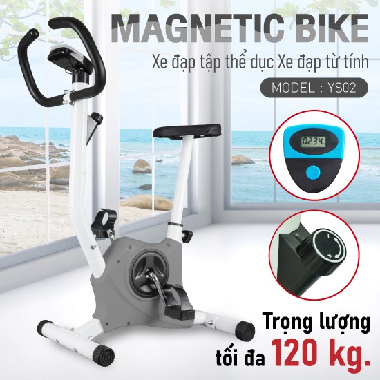 CHAIR-Xe đạp tập thể dục EXERCISE BIKE-YS02 (GREY)