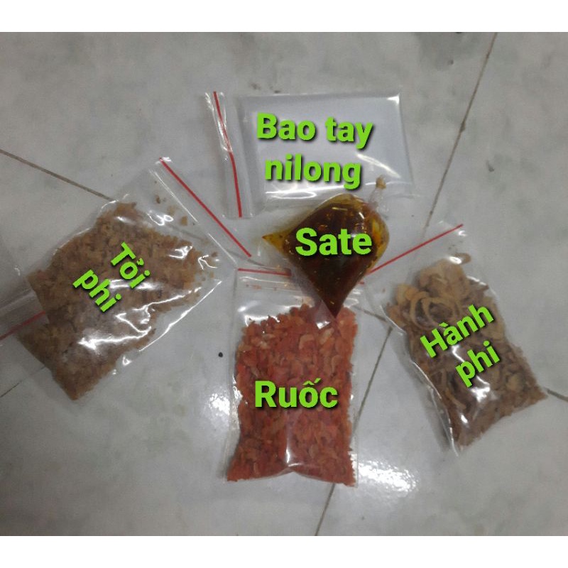 BÁNH TRÁNG TỎI TRỘN SẴN "3GHIỀN" - Túi zip 500g | BigBuy360 - bigbuy360.vn