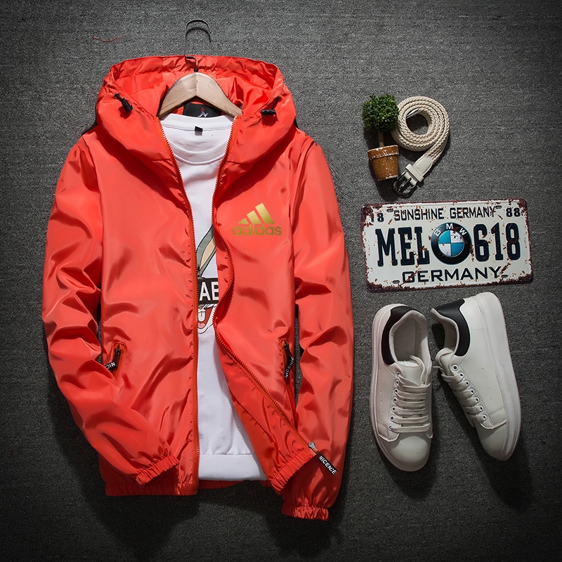 Áo Khoác Thể Thao ADIDAS Chống Gió Thoáng Khí Thời Trang Cho Nam