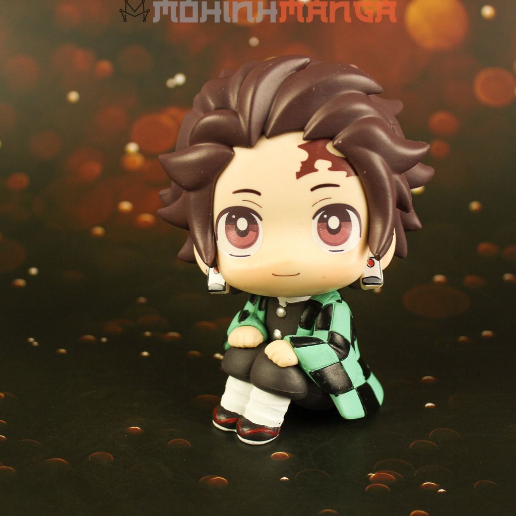 [CÓ HỘP ĐẸP] Mô hình Chibi Tanjiro Nezuko Zenitsu Inosuke Kimetsu no yaiba Thanh gươm diệt quỷ cứu nhân viêm trụ Rengoku