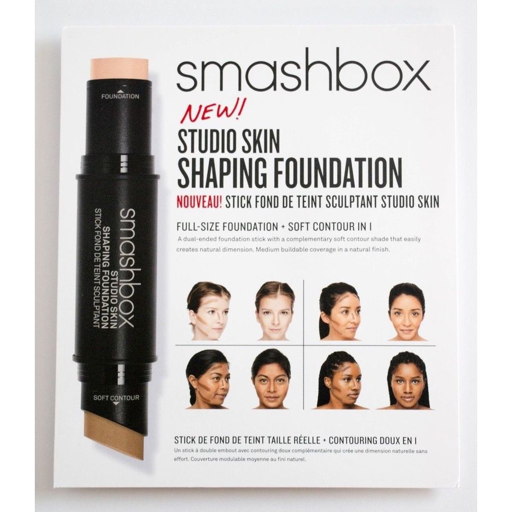 THỎI TRANG ĐIỂM HAI ĐẦU STUDIO_SKIN_SHAPING_FOUNDATION_STICK_SMASHBOX CHÍNH HÃNG - 3131