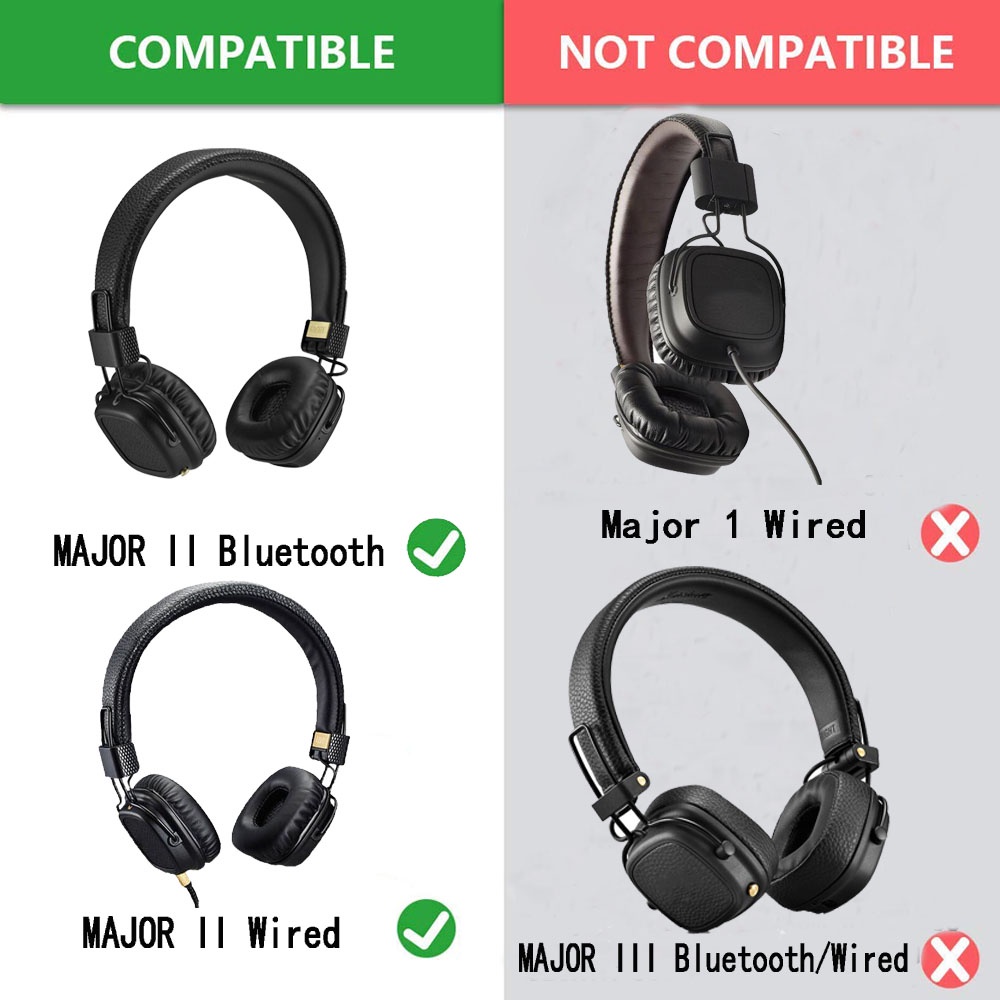 Băng Đô Đội Đầu Có Dây Cho Marshall Major 2 II