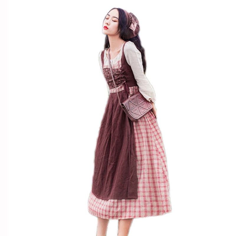 (ORDER) Váy Boho Vintage Dân Tộc Nội Mông  - ms 580 (kèm ảnh thật)
