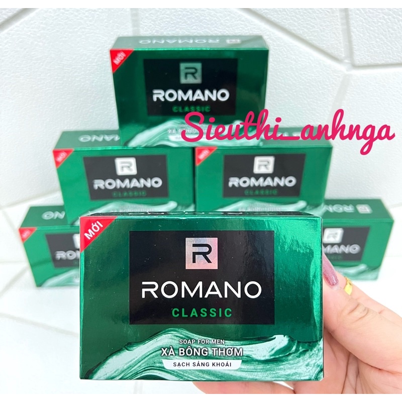 Xà Bông Tắm (xà phòng) Romano Classic 90G