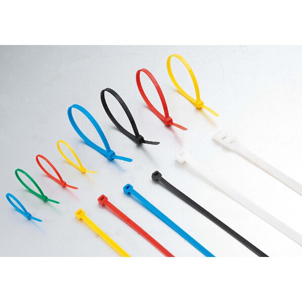 Dài 100mm - Bộ 100 cái dây rút, dây thít nhựa 1 màu