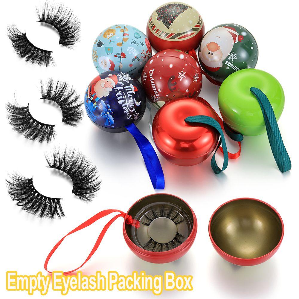 Hộp Đựng Lông Mi Giả Bằng Lông Chồn Kèm Khay Trong Suốt