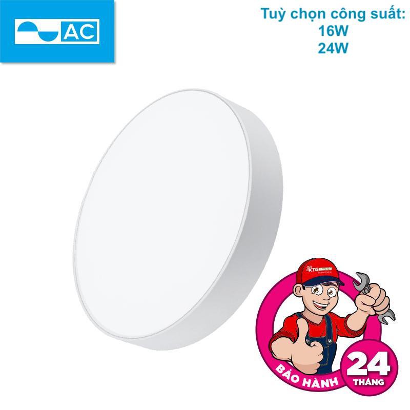 Đèn led ốp nổi Tràn Viền AC AD14C, công suất 16W &amp; 24W