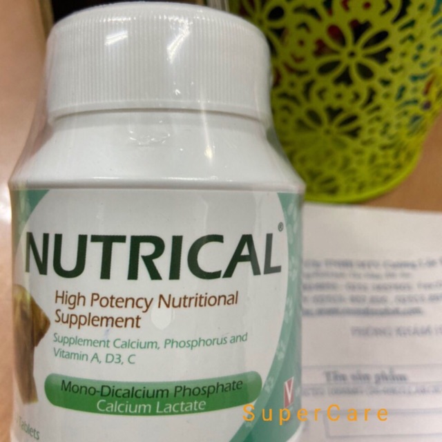 Nutrical -Viên Canxi&amp; Vitamin - Đặc Biệt Cho Chó Con&amp; Mèo Con Xương Khoẻ , Ăn Ngon Miệng