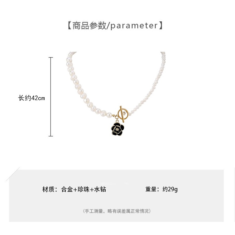 Vòng cổ Đính Ngọc Trai Cao Cấp Thời Trang Theo Phong Cách Hàn Quốc Dành Cho Nữ