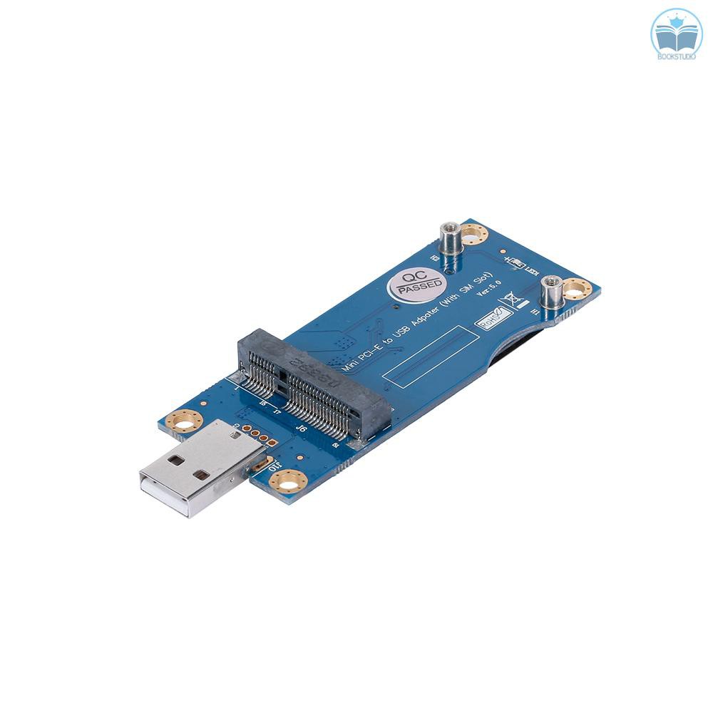 Card Chuyển Đổi Pci-E Sang Usb 3g / 4g Với Khe Cắm Sim