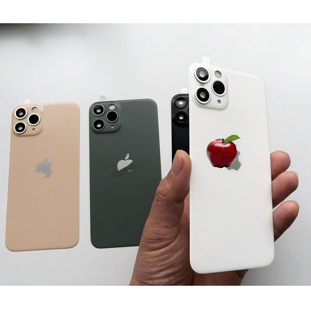 [Freeship] Miếng dán lưng độ camera Iphone X, Xs Max thành 11 Promax, miếng dán Full lưng PPF Iphone X, Xs Max logo táo.