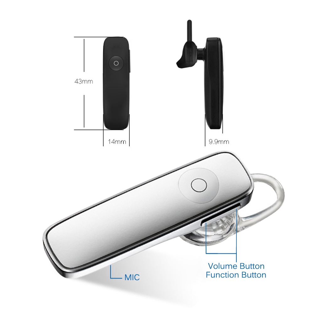 Tai Nghe Bluetooth Không Dây Mini M165 Có Mic